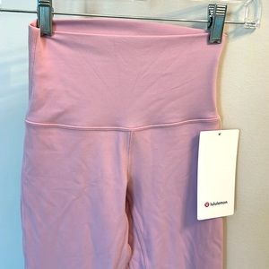 Lululemon Align HR legging 25” size 2. Brand new with tags, pink color